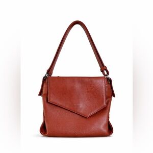 Matt and Nat Monkland Dwell Vegan Leather Hobo Bag Brown